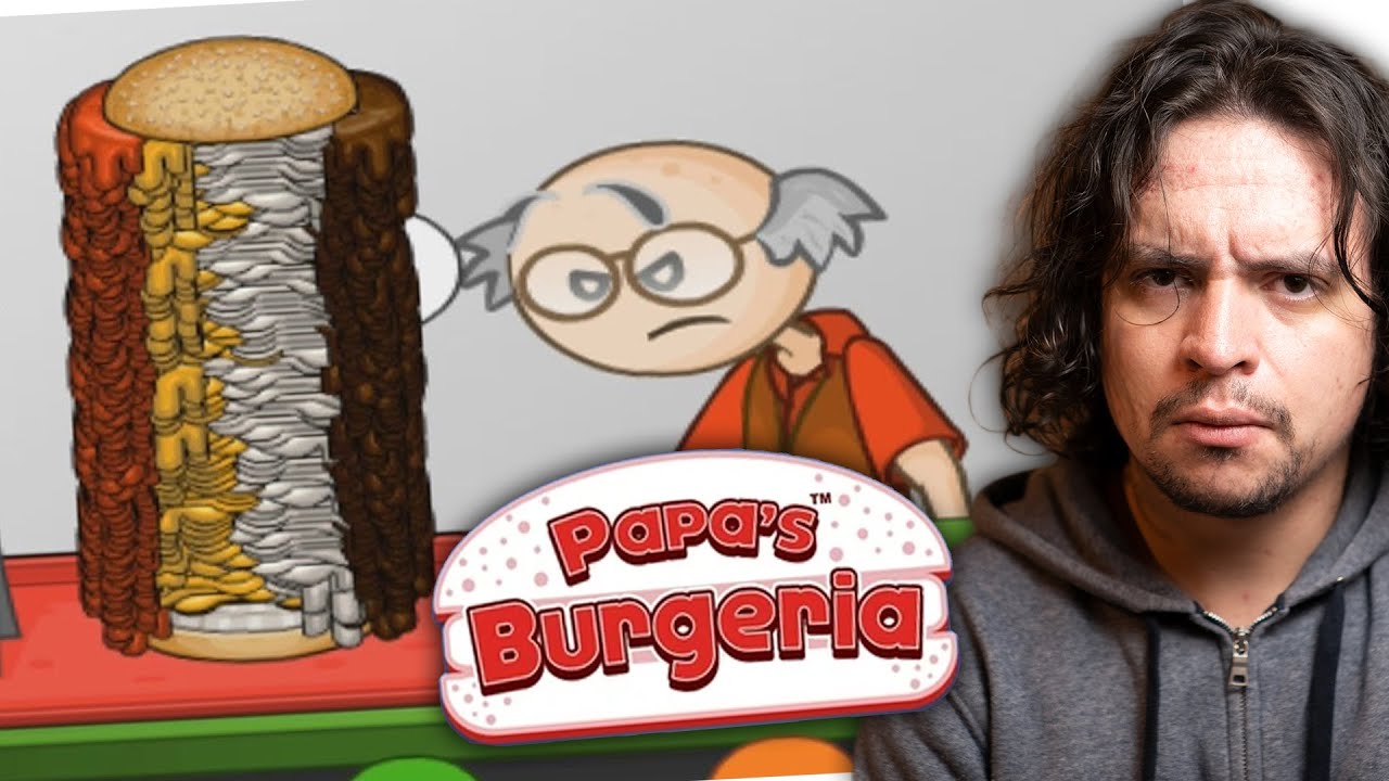 JUGANDO PAPA'S BURGERIA PQ ME ODIO =C