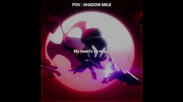 POV : shadow milk was the last to get corrupted. #cookierunkingdom #shadowmilk #cookierun #editing