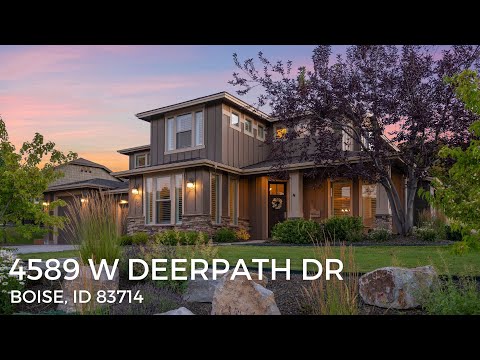 4589 W Deerpath Dr, Boise, ID home video tour