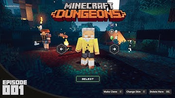 Minecraft Dungeons | Gameplay Part 1 - Squid Coast