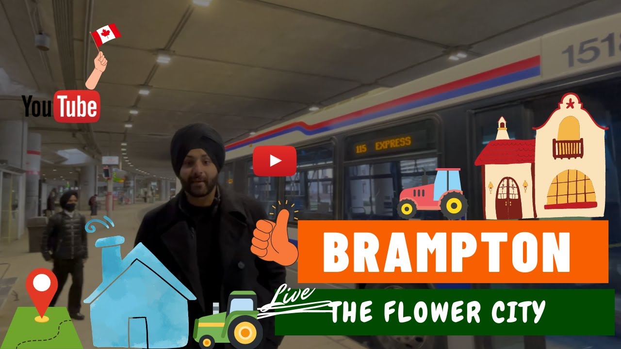 Brampton Guide | Airport to Brampton | City Tour | India To Canada | Mini Punjab | Vishav Singh
