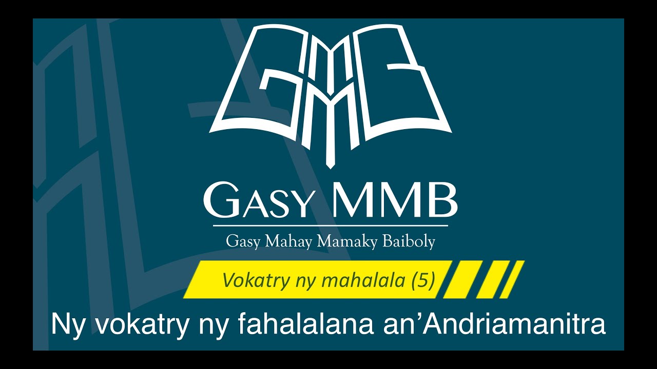 Vokatry ny mahalala (5) Vokatry ny fahalalana