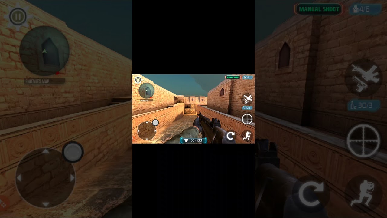 Gameplay of  counter terrorist 2 game just in 41 mb link given in discription