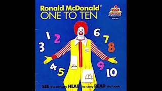 King Moody & Cast RONALD MCDONALD ONE TO TEN Kid Stuff Records 1984