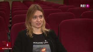 Ukraiņu aktrise Rita Burkovska par karu un kino Ukraiņu aktrise Rita Burkovska par karu un kino