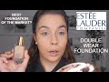 ESTEE LAUDER DOUBLE WEAR FOUNDATION | Review, First Impressions + 12h Wear Test | Best foundation?