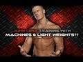 John Cena Workout - Machines and Light Weights?!?