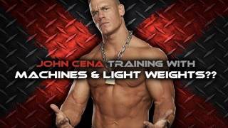 John Cena Workout - Machines and Light Weights?!?