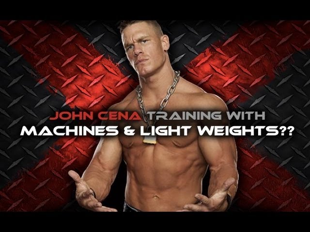 John Cena Workout Machines And Light