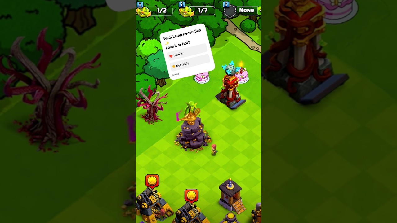 COC Wish Lamp✨🪔| The Decoration Everyone Wants🔥🚀 