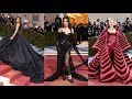 Kendall Jenner Bella and Gigi hadid at met gala 2022 #bellahadid #metgalagacha2022 #runwaymoments