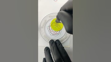 Beautiful Spirograph Flowers #spirograph #relaxing #asmrvideo #flowers