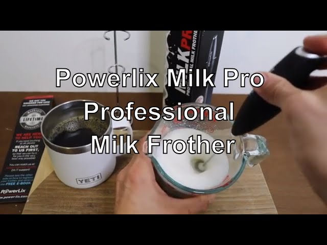 Powerlix Milk Pro Professional Milk Frother 