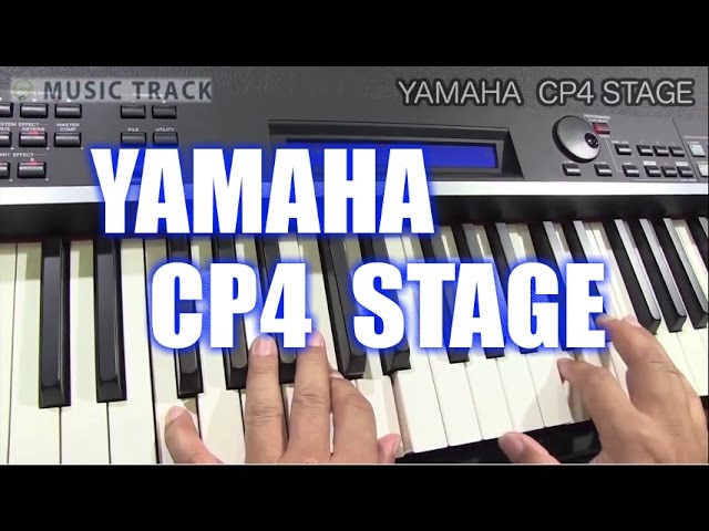 YAMAHA CP4 STAGE Demo&Review - YouTube