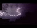 Lightning / Thunder Storm August 6, 2020  SEIZURE WARNING