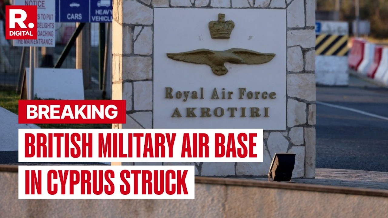 British Military Air Base Cyprus Hit by a Drone Strike | US-Israeli Strike