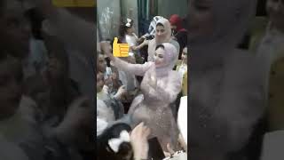 عروسه الارياف مؤدبه ودلوعه خالص ورقصتها مع الاهل والاحباب اخر حاجه