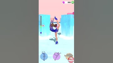 Cutting Edge ⛸️🤣❄️ All Levels Gameplay Android IOS #shorts