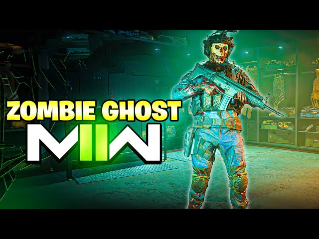 How To Unlock Free Zombies Ghost Skin! #MW2 #MW3 #Zombies