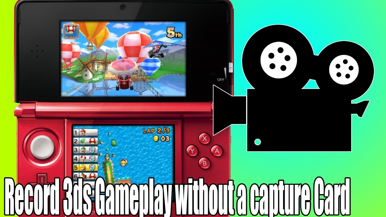Comment enregistrer un gameplay 3DS avec/sans carte de capture