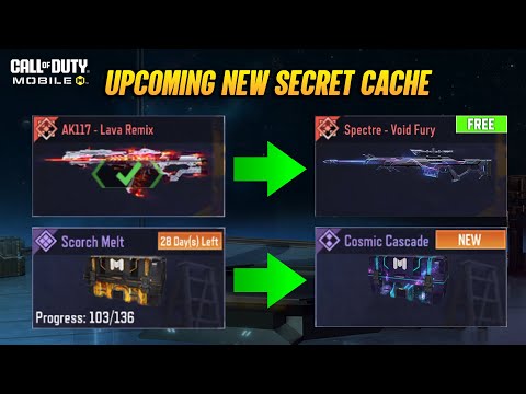 New FREE Mythic Gun in Secret Cache Event CODM - Mythic AK117 Lava Remix Replaced in COD Mobile