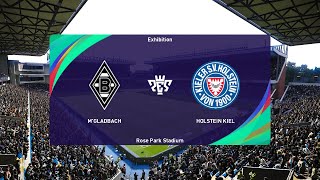 Borussia M'gladbach vs Holstein Kiel (29/07/2024) Club Friendlies PES 2021