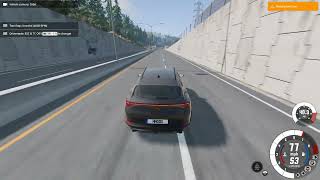 Beamng Cupra Formentor Ile Makas Attık Sonda Zincirleme Kaza Oldu Adamlar Önüme Kırıp Duruo