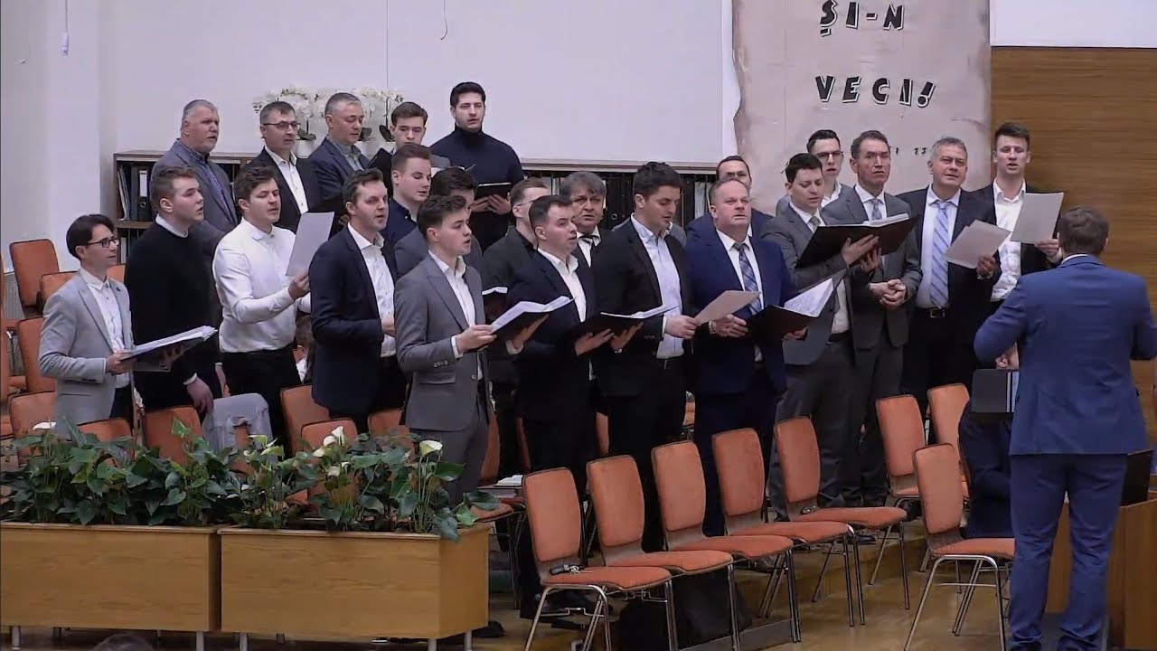 Sfânt sfânt sfânt în cer se cântă | Corul Bărbătesc Elim-Viena