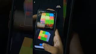 Rubik's cube in Mobile App 🤫🤫😍Solve in very easy //#shorts #kingofcuber #rubik #a_n_cube screenshot 4