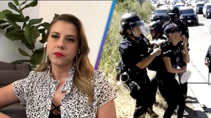 Jodie Sweetin Reacts to Getting Pushed by LAPD Whi...