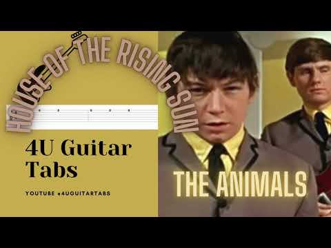 House of the Rising Sun  - The Animals - Guitar Tab #guitartabs  #guitar