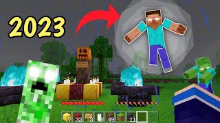 (No Mod??!!) How to summon Herobrine in minecraft (2023)