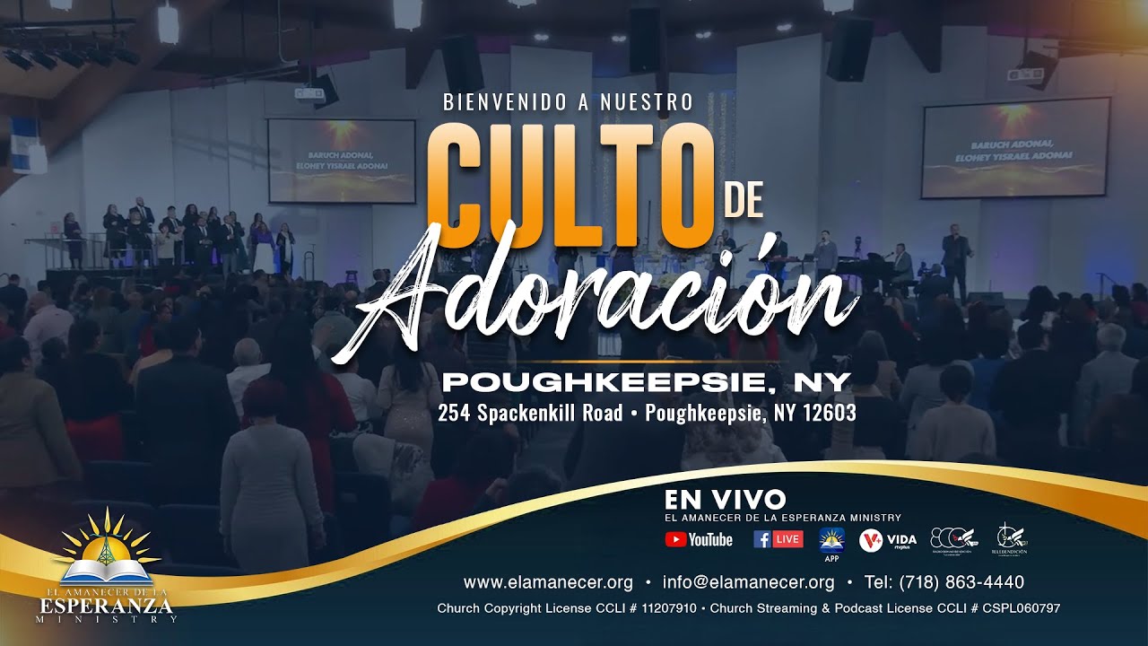 Culto de Adoración en vivo - Domingo 2 de Febrero, 2025 • Poughkeepsie ...