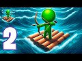 Ocean War: Raft Survival 3D Gameplay Walkthrough Part 2 - Tutorial Navy War Commander (Android,iOS)