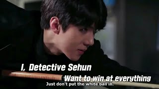 EXO Sehun led the detective team in victory in billiard game|Busted
