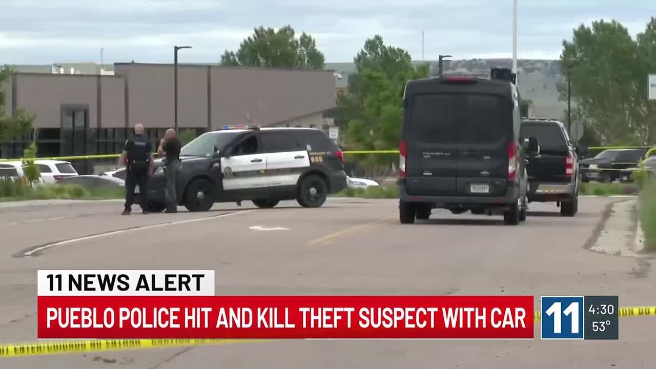 Shoplifting suspect struck, killed by Pueblo patrol car after pulling ...