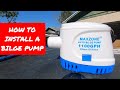 How to install an automatic bilge pump