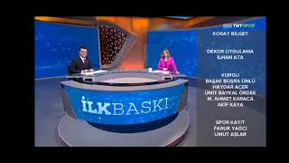 İlk Baski - Trt Spor - 27 Ocak 2025