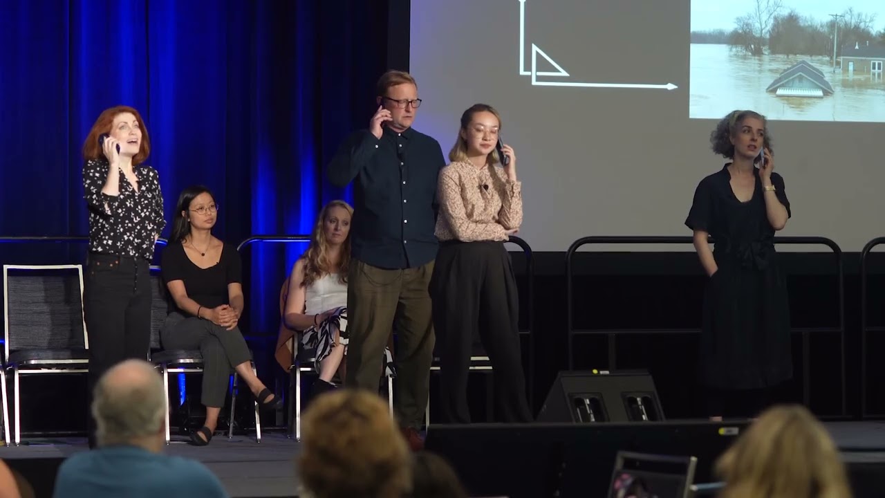 'Insurance in 2050' a sketch from Live Canon's  climate cabaret