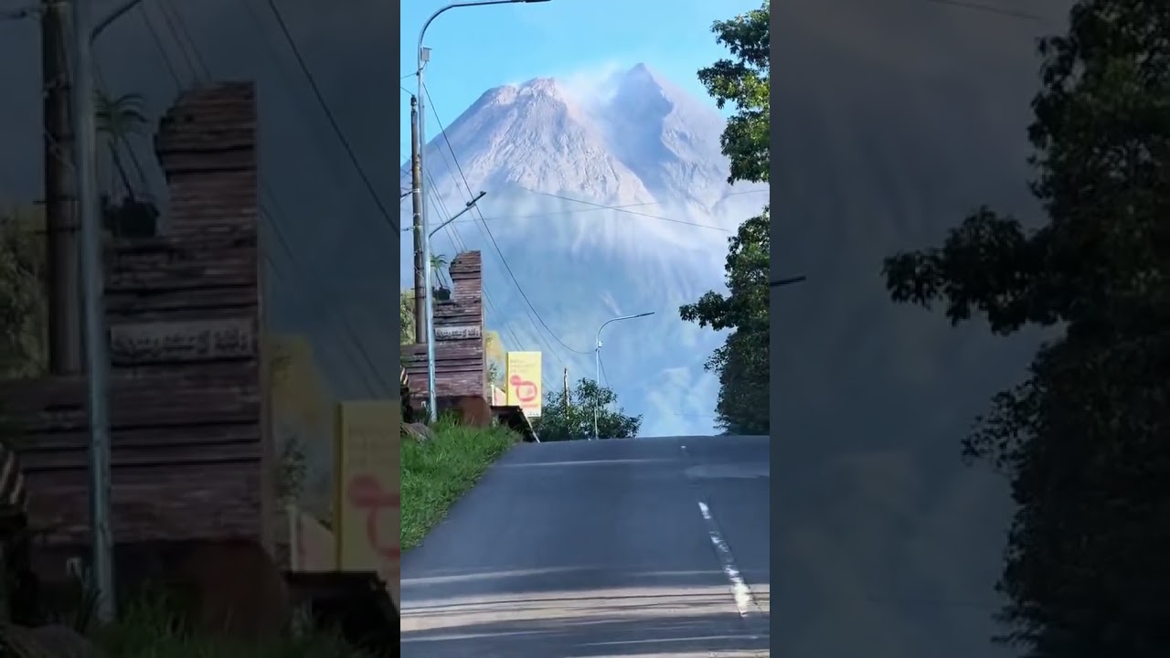 pemandangan gunung merapi😍 
