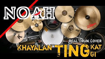 NOAH - Khayalan Tingkat Tinggi [Real Drum Cover]