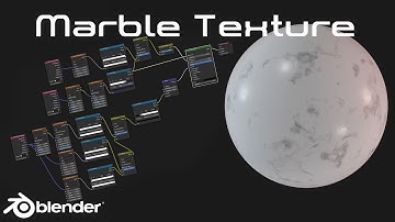 BLENDER: Procedural Marble Texture (Tutorial)