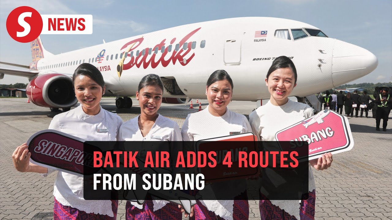 Batik Air launches new routes, four from Subang Airport