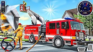 Fire Engine Rescue Simulator Gameplay | Epic Emergency Missions| Realistic Firefighting 🚨 #ingamer80 screenshot 2