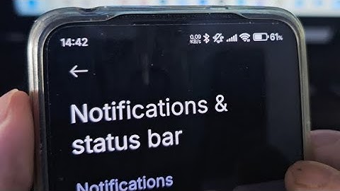 How to change notification bar in poco C71 | Poco C71 status bar icons