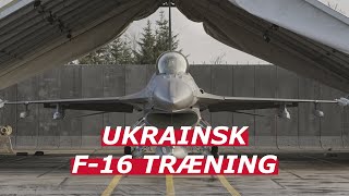 Eksklusive optagelser: Her træner vi ukrainske F-16-piloter i Danmark
