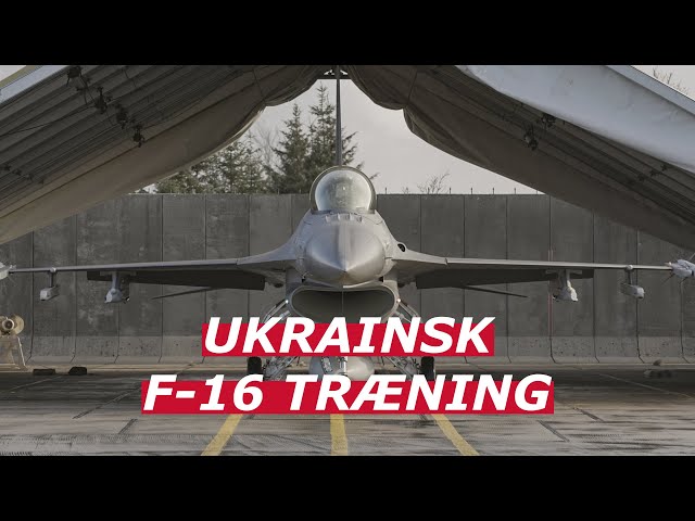 Exclusive footage: This is where we train Ukrainian F-16-pilots in Denmark class=