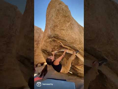 Beta Video for climb Mystical Vibrations v5, Joshua Tree