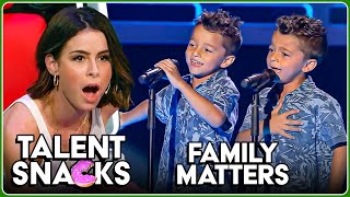 FAMILY MEMBERS Sing Together in the Blind Auditions of The Voice