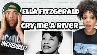 SUCH AN INCREDIBLE VOICE!..| FIRST TIME HEARING Ella Fitzgerald - Cry Me A River REACTION